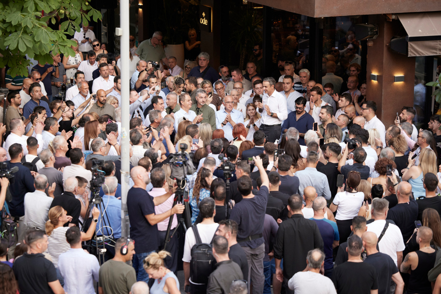 Μητσοτάκης από Κοζάνη: Πριν από τις εκλογές ο κατώτατος μισθός θα έχει ξεπεράσει τα 950 ευρώ
