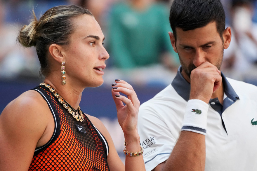 Με ζαφείρια και πολύτιμους λίθους στο US Open η Σαμπαλένκα: «Τα κοσμήματα είναι ένας τρόπος με τον οποίο εκφράζω τον εαυτό μου»