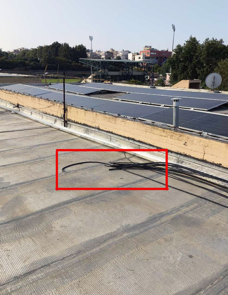 Έκλεψαν καλώδια φωτοβολταϊκών από σχολεία της Θεσσαλονίκης, δείτε φωτογραφίες