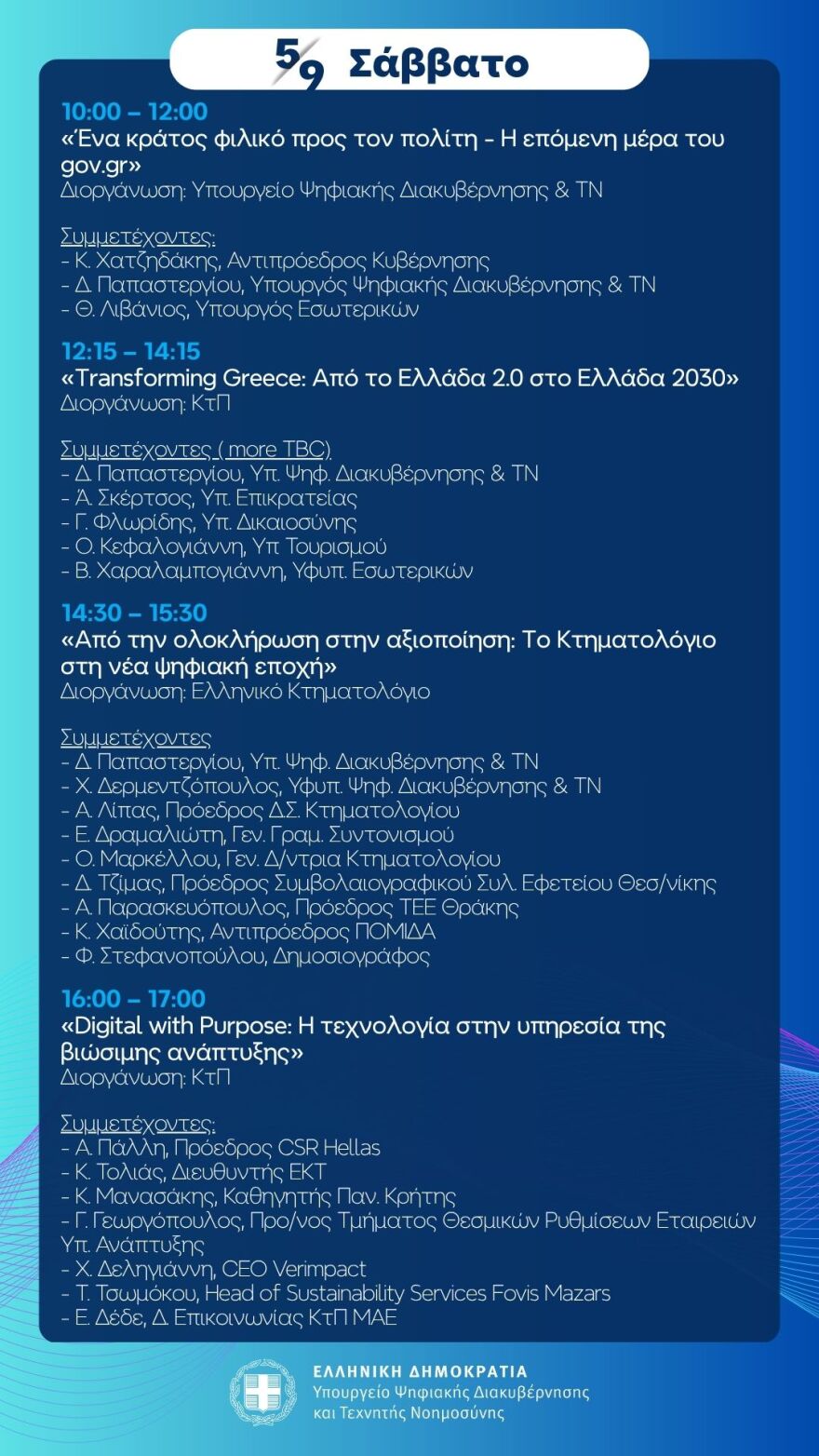 Από τις ουρές του Δημοσίου στην ΑΙ και τους μικροδορυφόρους: Πώς αλλάζει το ψηφιακό κράτος μετά το gov.gr