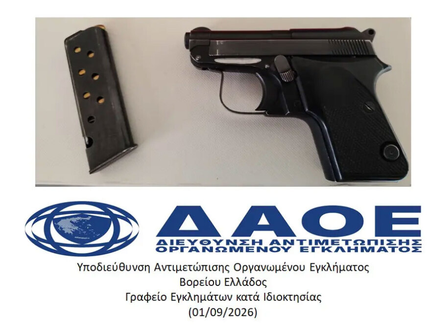 Σύλληψη 68χρονου στην Κομοτηνή που είχε τον τίτλο Vor V Zakone της ρωσικής μαφίας, βρήκαν πιστόλι και χειροβομβίδα
