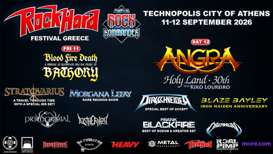 Ο Ihsahn μαζί με τους Blood Fire Death στο Rock Hard Festival Greece
