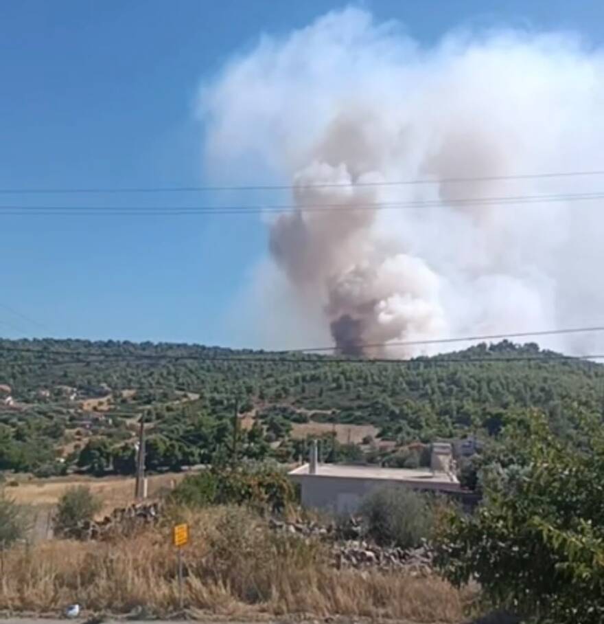Φωτιά σε δασική έκταση στην Τανάγρα μετά την πτώση του Phantom στο Athens Flying Week, ήχησε το 112