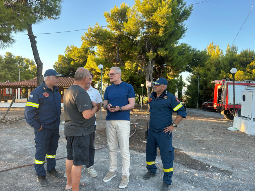 Συλλυπητήρια Τουρνά για τους δύο νεκρούς πιλότους του Phantom, μετέβη στο σημείο της συντριβής