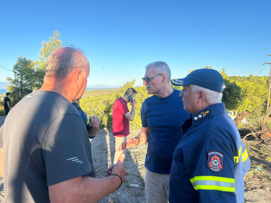 Συλλυπητήρια Τουρνά για τους δύο νεκρούς πιλότους του Phantom, μετέβη στο σημείο της συντριβής