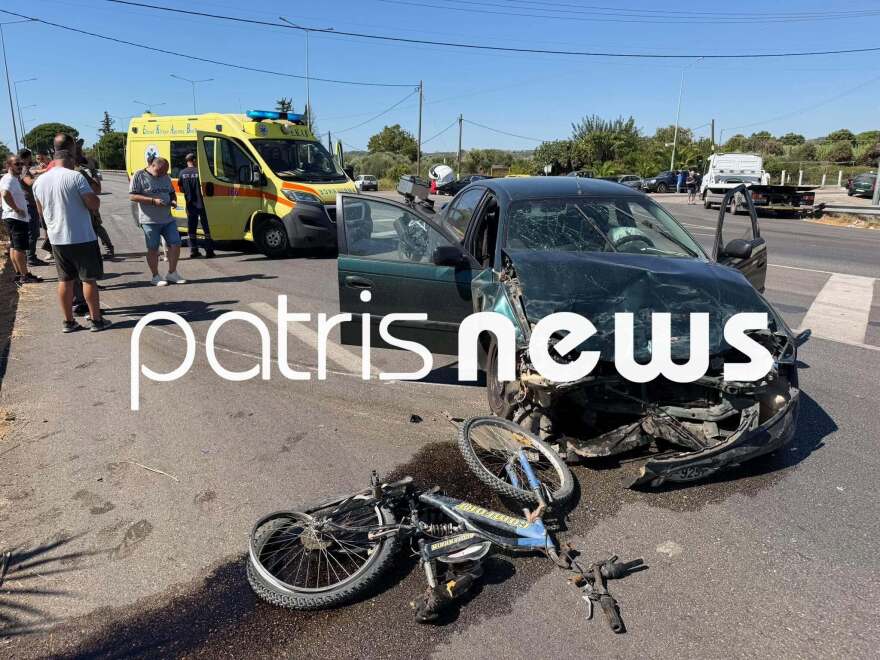 Πύργος: Νεκρός ποδηλάτης- Προσέκρουσε σε ΙΧ που προσπάθησε να διασχίσει κάθετα την Εθνική Οδό 9 Ενας νεκρός και πέντε τραυματίες σε τροχαίο στον Πύργο: ΙΧ πήγε να διασχίσει κάθετα την Εθνική Οδό