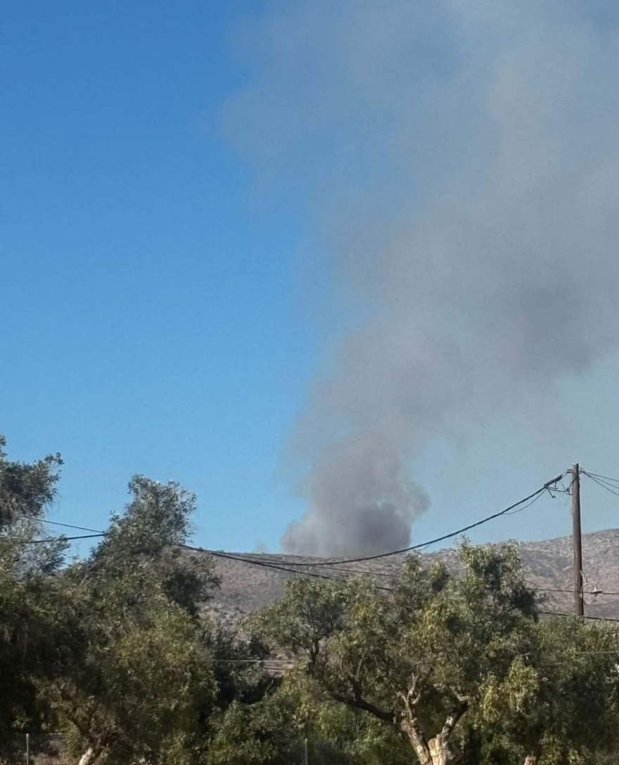Φωτιά τώρα στο Κανδήλι Μεγάρων, σηκώθηκαν 6 εναέρια 