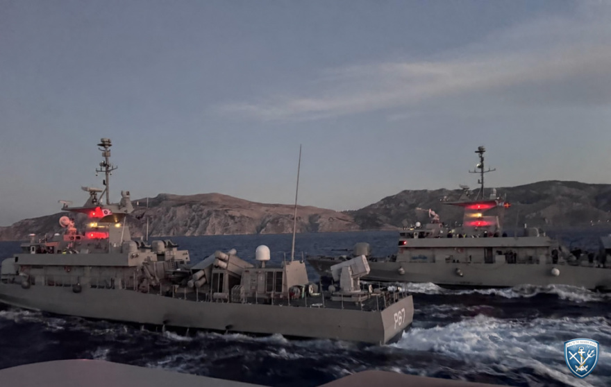 Εντυπωσιακές εικόνες από την «ΟΡΜΗ 2/26» του Πολεμικού Ναυτικού, ταχύπλοα και MH-60R σε δράση
