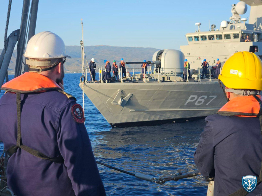 Εντυπωσιακές εικόνες από την «ΟΡΜΗ 2/26» του Πολεμικού Ναυτικού, ταχύπλοα και MH-60R σε δράση
