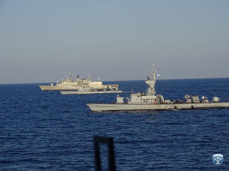 Συνεκπαίδευση του Πολεμικού Ναυτικού με μονάδες του ισραηλινού ναυτικού στην Ανατολική Μεσόγειο, δείτε φωτογραφίες