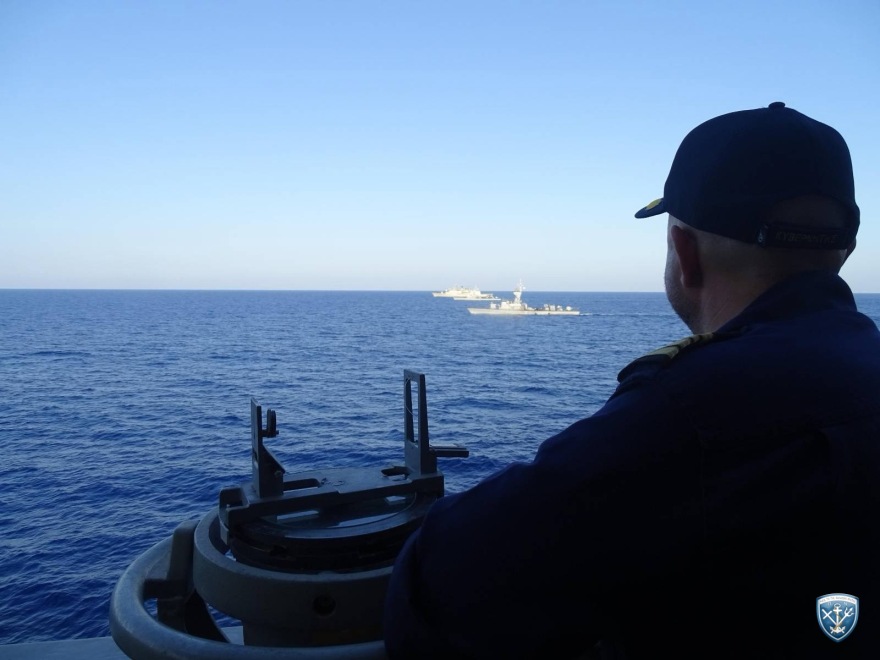 Συνεκπαίδευση του Πολεμικού Ναυτικού με μονάδες του ισραηλινού ναυτικού στην Ανατολική Μεσόγειο, δείτε φωτογραφίες
