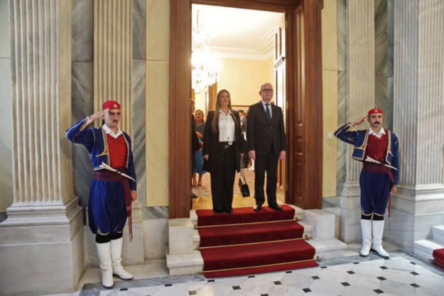 Η νέα πρέσβης του Ισραήλ επέδωσε τα διαπιστευτήριά της στον Κωνσταντίνο Τασούλα: Η μακραίωνη φιλία με την Ελλάδα συνεχίζει να γράφεται