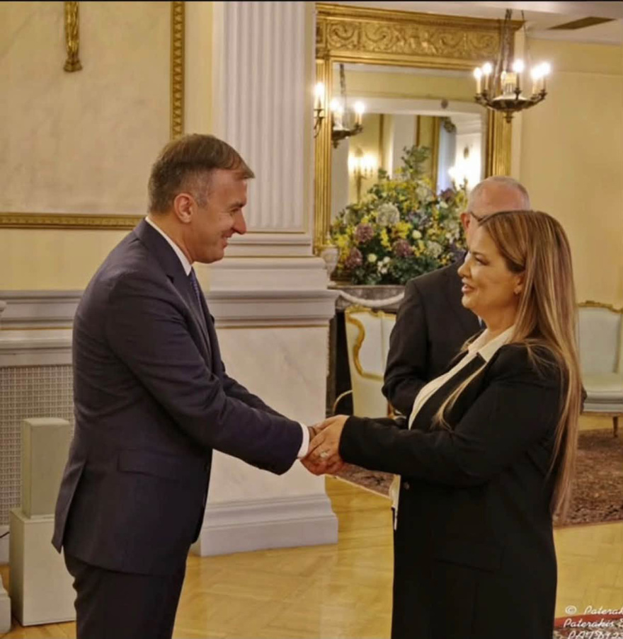Η νέα πρέσβης του Ισραήλ επέδωσε τα διαπιστευτήριά της στον Κωνσταντίνο Τασούλα: Η μακραίωνη φιλία με την Ελλάδα συνεχίζει να γράφεται