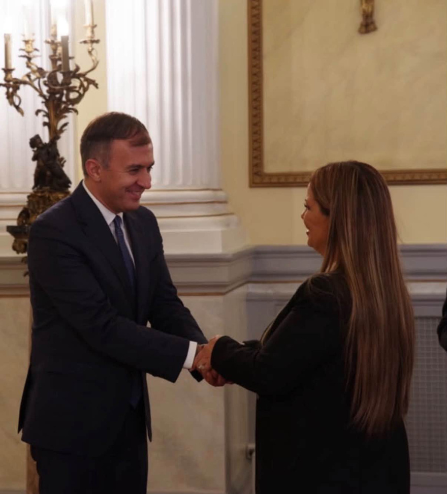 Η νέα πρέσβης του Ισραήλ επέδωσε τα διαπιστευτήριά της στον Κωνσταντίνο Τασούλα: Η μακραίωνη φιλία με την Ελλάδα συνεχίζει να γράφεται