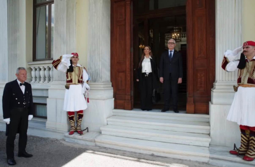 Η νέα πρέσβης του Ισραήλ επέδωσε τα διαπιστευτήριά της στον Κωνσταντίνο Τασούλα: Η μακραίωνη φιλία με την Ελλάδα συνεχίζει να γράφεται
