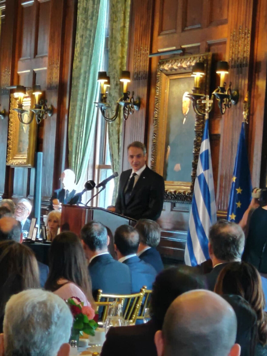 Μητσοτάκης σε ομογενείς στη Νέα Υόρκη: Επιδιώκουμε μία ακόμη εκλογή, όχι για να σπάσουμε ρεκόρ, αλλά για να αλλάξουμε τη χώρα