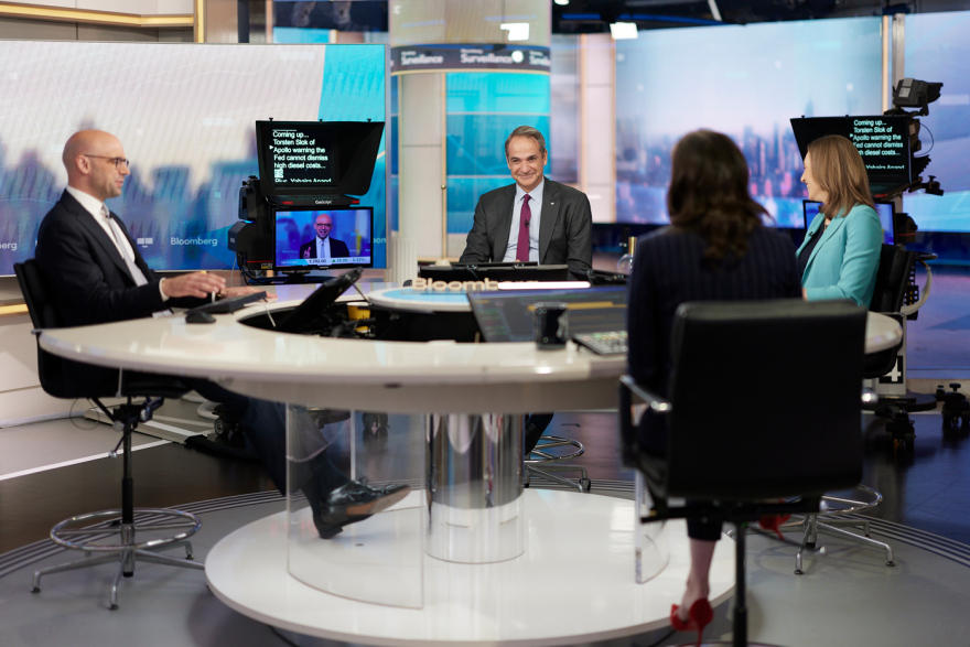 Μητσοτάκης στο Bloomberg: Δύσκολος ο χειμώνας, η Ευρώπη να δώσει δημοσιονομική ευελιξία για τη στήριξη των νοικοκυριών
