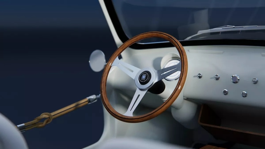 Το κλασσικό Fiat 500 γίνεται ηλεκτρικό yacht toy