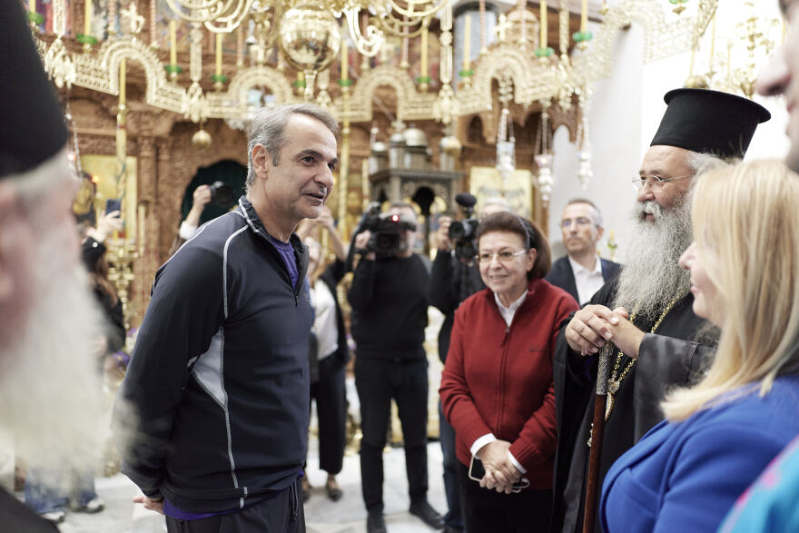 Δείτε live: Ο Κυριάκος Μητσοτάκης στην εκδήλωση για την ένταξη του Ολύμπου στον κατάλογο μνημείων παγκόσμιας κληρονομιάς της UNESCO