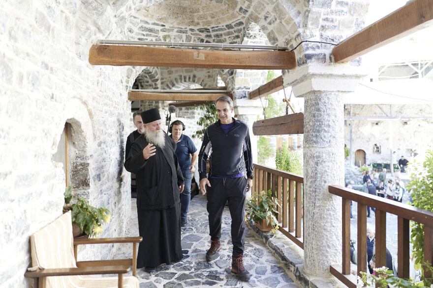 Δείτε live: Ο Κυριάκος Μητσοτάκης στην εκδήλωση για την ένταξη του Ολύμπου στον κατάλογο μνημείων παγκόσμιας κληρονομιάς της UNESCO