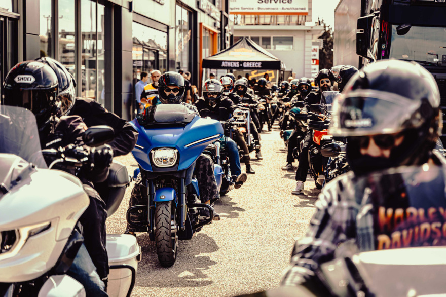 Harley-Davidson Athens: Υποδέχθηκε το Harley-Davidson Demo Truck 2026 με περισσότερους από 240 αναβάτες και 320 test drives