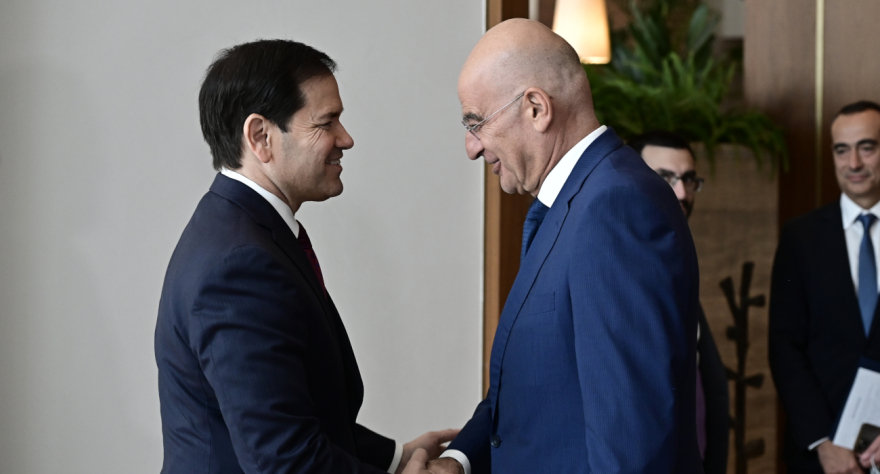Ρούμπιο στην Αθήνα: «Η Ευρώπη να ακολουθήσει το παράδειγμα της Ελλάδας» – Εξοπλισμοί 4 δισ. και συμμαχία στην ενέργεια  