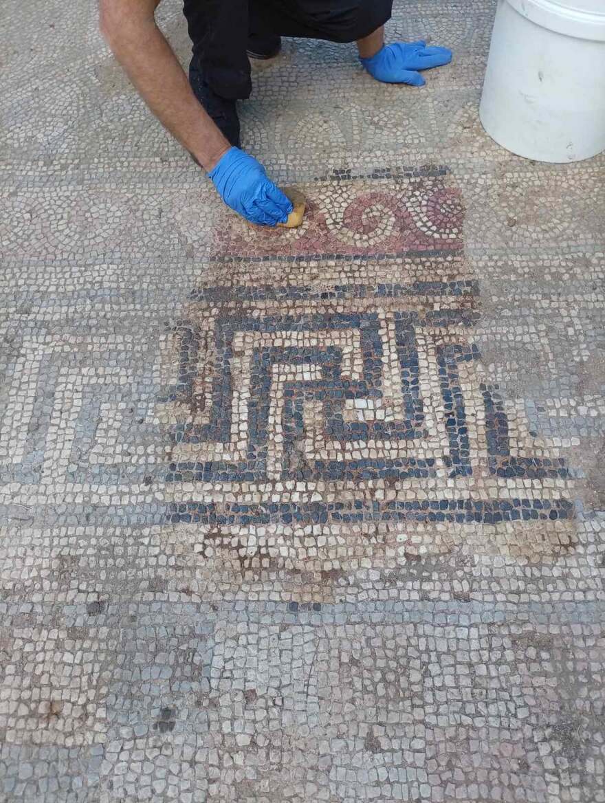 Αποκαλύπτονται τα ψηφιδωτά του Γαλεριανού συγκροτήματος στη Θεσσαλονίκη, δείτε φωτογραφίες