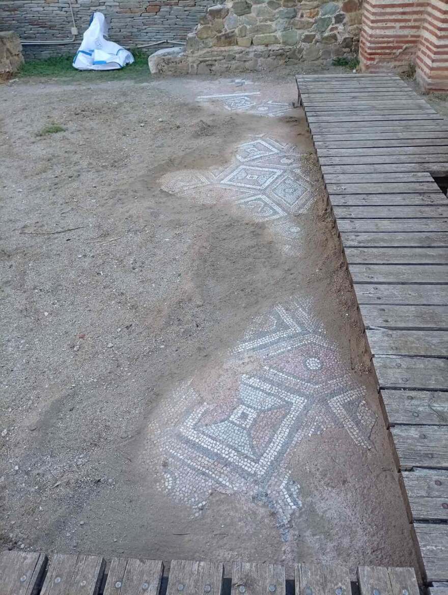Αποκαλύπτονται τα ψηφιδωτά του Γαλεριανού συγκροτήματος στη Θεσσαλονίκη, δείτε φωτογραφίες