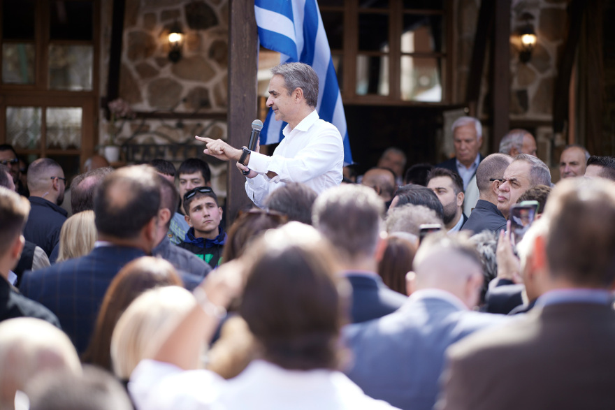 Μητσοτάκης από Χαλκιδική: Σε δύο επίπεδα η στήριξη για το πετρέλαιο θέρμανσης, μόνο με αυτοδυναμία θα μπορούμε να παίρνουμε αποτελεσματικές αποφάσεις με λογοδοσία