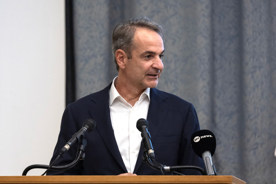 Σε εκδήλωση στα Χανιά για τον Μίνωα Ζομπανάκη ο Κυριάκος Μητσοτάκης: «Είχε το θάρρος να αποκαλέσει τη δανειακή εξάπλωση