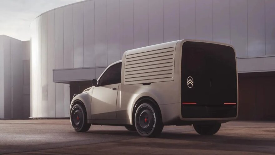 Το Citroen 2CV και ως επαγγελματικό