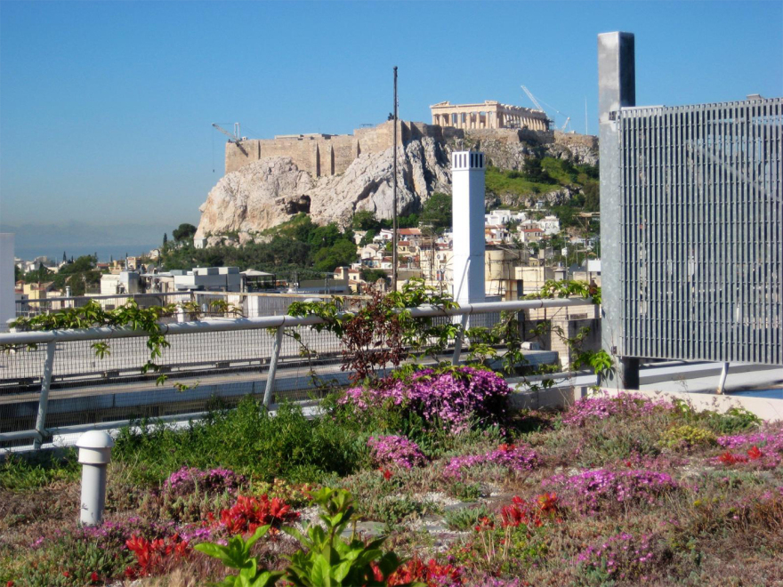 Η καταπράσινη ταράτσα του υπουργείου Οικονομικών που μαράζωσε - Δωρεά 70.000 ευρώ για να ξαναζωντανέψει