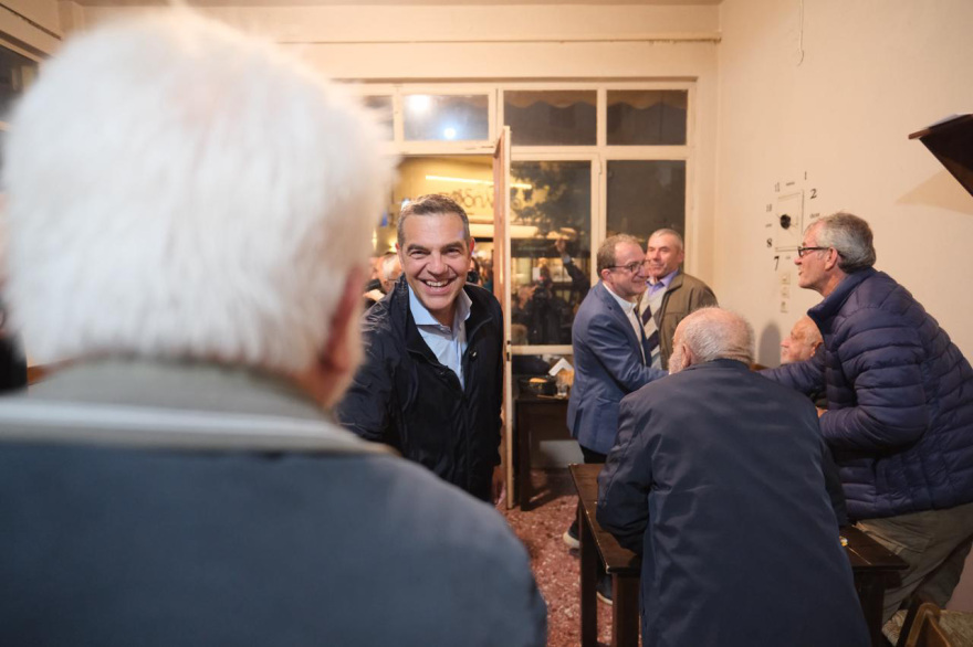 Δέσμευση μας η στήριξη της κοινωνίας και της παραγωγής, είπε ο Τσίπρας από την Κρήτη