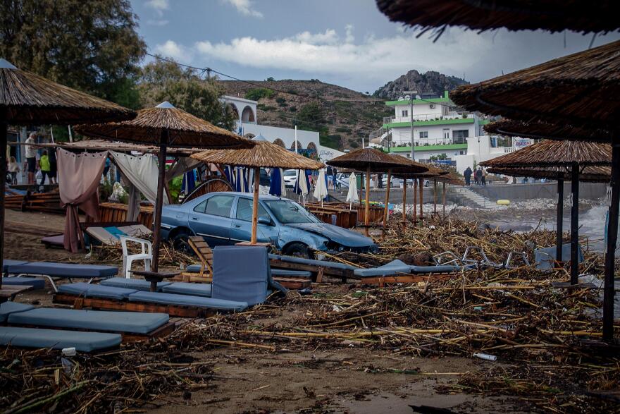 Σε κατάσταση έκτακτης ανάγκης η Ρόδος λόγω της κακοκαιρίας: Η κατάσταση είναι ιδιαίτερα σοβαρή, λέει ο δήμαρχος