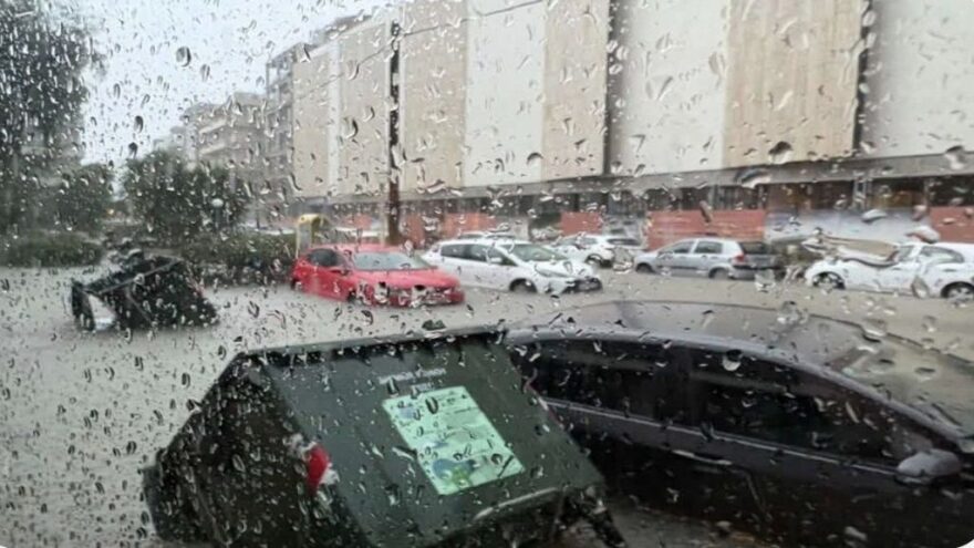 Σήμερα η πιο δύσκολη ημέρα της κακοκαιρίας: 112 στην Εύβοια, προβλήματα στη Σκιάθο, πλημμύρες στη Ρόδο, απαγορευτικό σε Πειραιά και Λαύριο