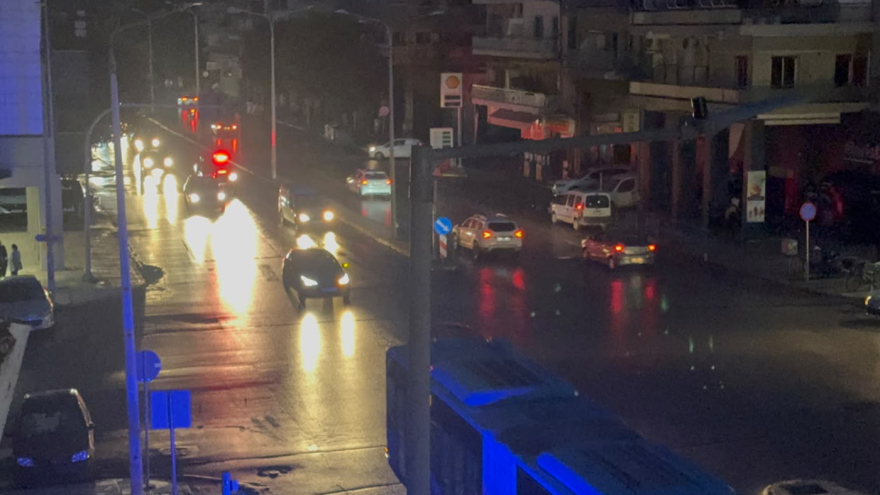 Μπλακ άουτ σε μεγάλο μέρος της Θεσσαλονίκης μετά από βλάβη σε δίκτυο υψηλής τάσης