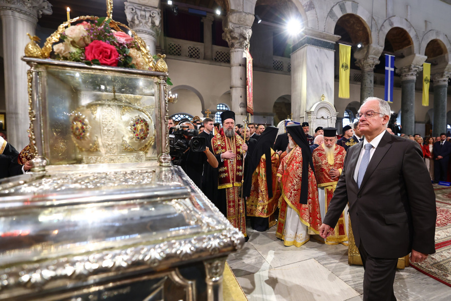 Η Θεσσαλονίκη γιορτάζει τον πολιούχο Άγιο Δημήτριο και την 114η επέτειο της απελευθέρωσής της, δείτε βίντεο και φωτογραφίες

