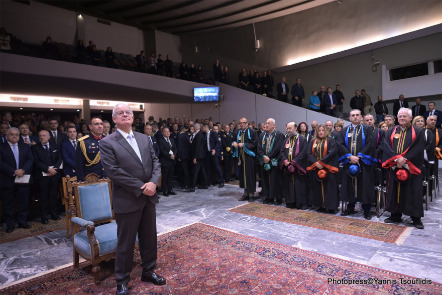 Με τον Πρόεδρο της Δημοκρατίας Κωνσταντίνο Τασούλα ο εορτασμός της 26ης Οκτωβρίου στο ΑΠΘ
