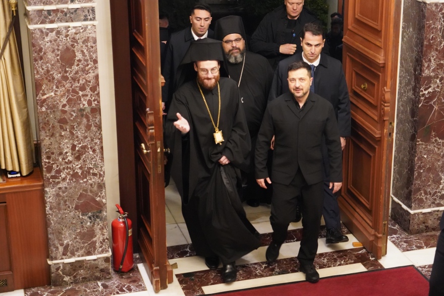 Συνάντηση Βαρθολομαίου - Ζελένσκι: Στήριξη στην Ουκρανία και έκκληση για επιστροφή των απαχθέντων παιδιών