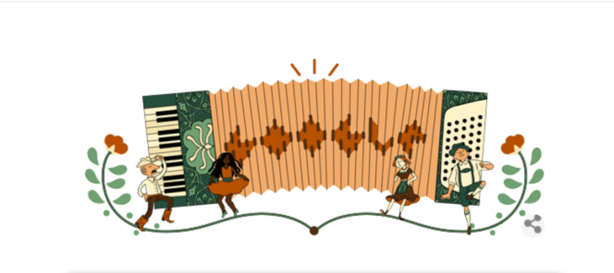 Google Doodle: Γιορτάζει το ακορντεόν