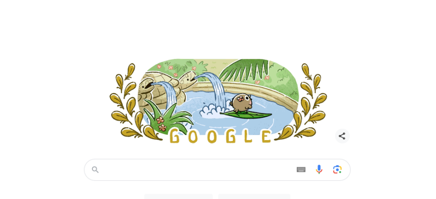 Google Doodle - Ολυμπιακοί Αγώνες 2024: Αφιερωμένο στο σέρφινγκ 