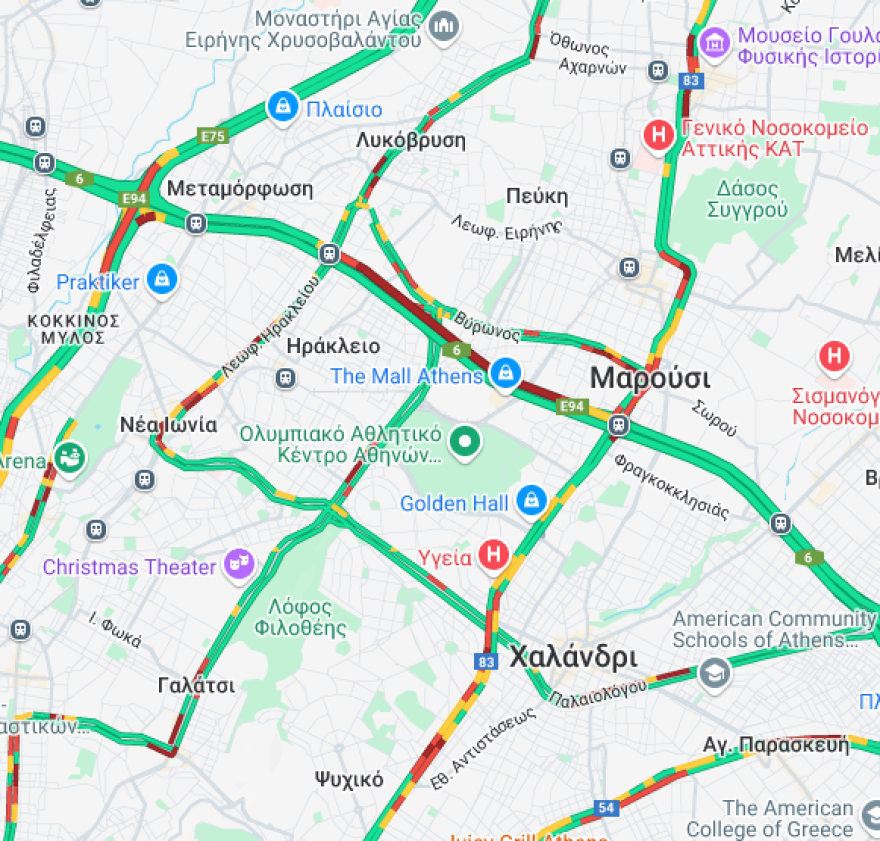 Κίνηση: Τροχαίο στην Αττική Οδό - Μεγάλες καθυστερήσεις στο ρεύμα προς Ελευσίνα