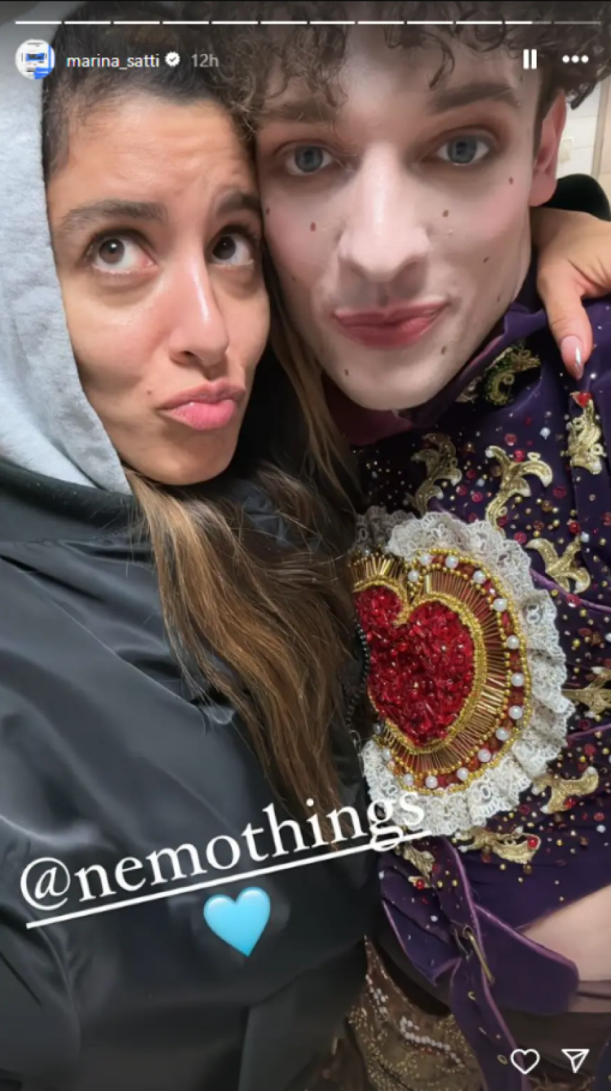 Nemo σε Μαρίνα Σάττι: Είσαι ένας άγγελος