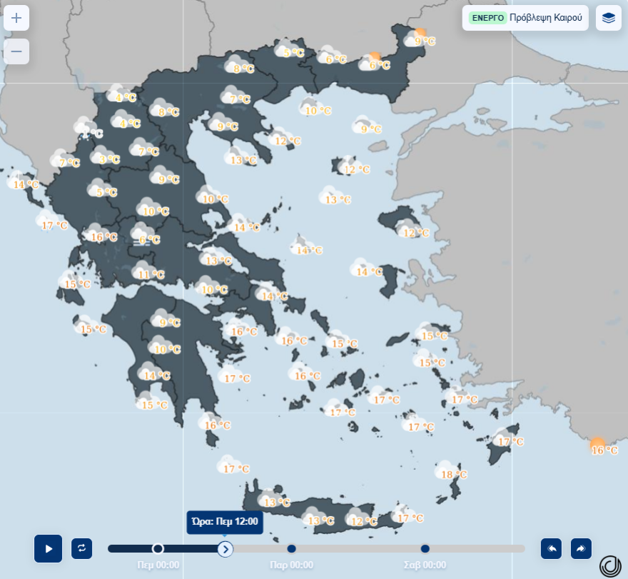  Καιρός: Έρχεται νέο κύμα κακοκαιρίας - Στο επίκεντρο και η Αττική