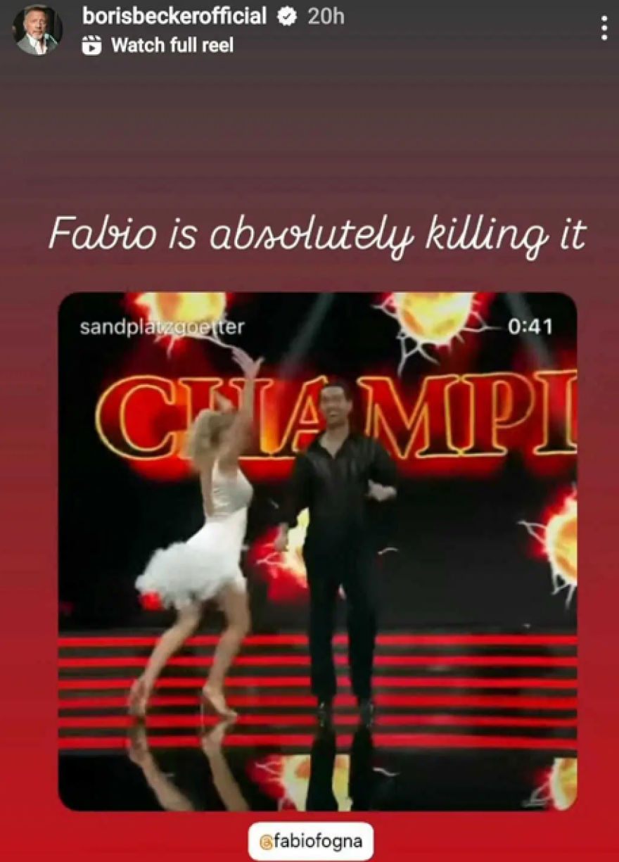 Φάμπιο Φονίνι: Εντυπωσιάζει στο ιταλικό «Dancing with the Stars» ο σπουδαίος τενίστας - Βίντεο