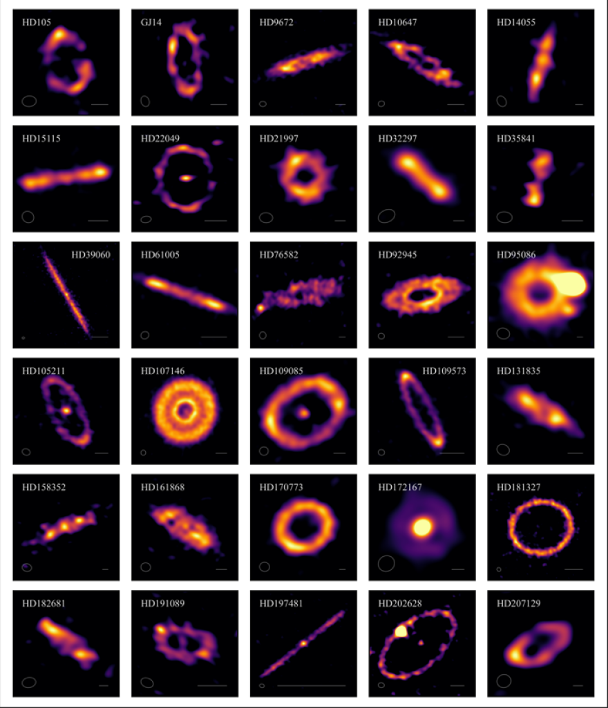 Αστροφυσικοί αποκαλύπτουν για πρώτη φορά τη δομή 74 ζωνών εξωκομητών