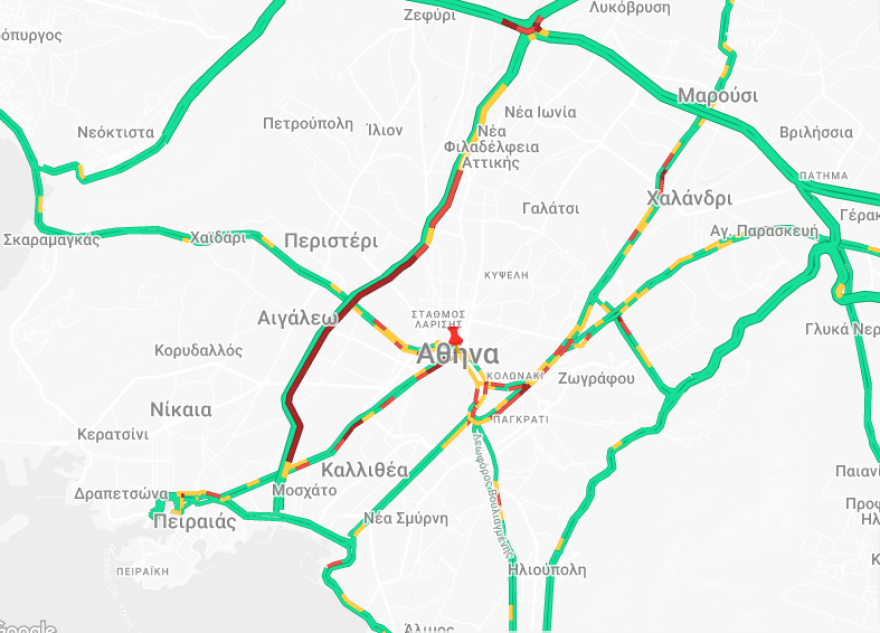 Κίνηση: Έπεσαν λάσπες στον Κηφισό στη Ν. Φιλαδέλφεια - Άνοιξαν μετά από τρεις ώρες όλες οι λωρίδες στο ρεύμα προς Λαμία