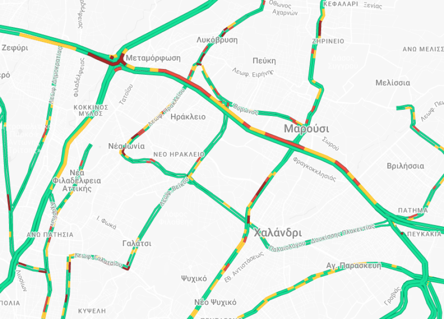 Κίνηση τώρα: Έπεσαν χώματα στην Αττική Οδό στο ύψος της Μεταμόρφωσης - Μεγάλες καθυστερήσεις και ταλαιπωρία για τους οδηγούς