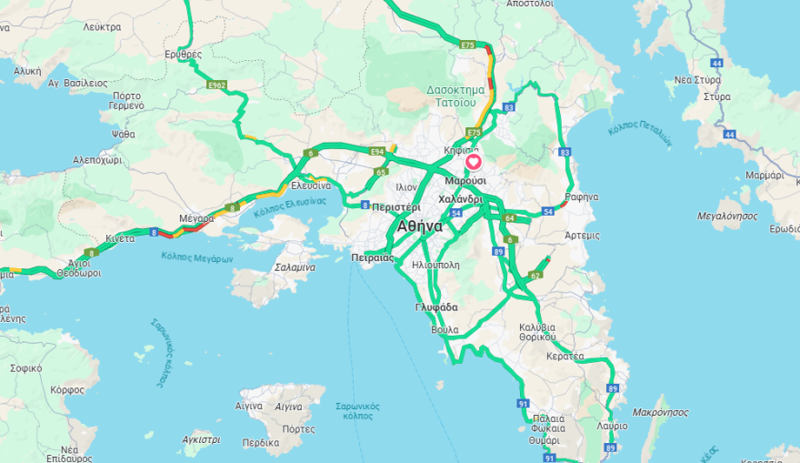 Σε εξέλιξη η επιστροφή των εκδρομέων της Καθαράς Δευτέρας - Καθυστερήσεις σε Μέγαρα και Αφίδνες