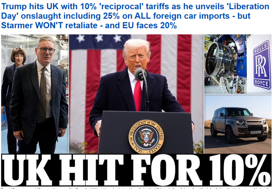 Οι πρώτες αντιδράσεις για τους δασμούς του Τραμπ - Τι γράφουν τα διεθνή μέσα ενημέρωσης